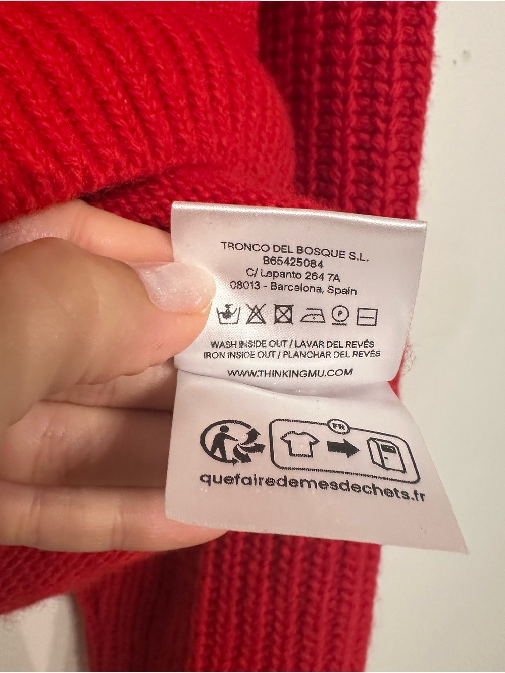 Thinking Mu Tanit Jumper Merino Wool Sweater Medium View 5